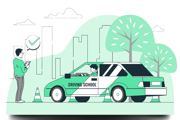 Voiture d'auto-école